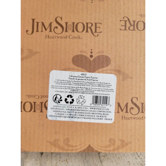 Jim Shore 601157 together for Christmas gnome family enesco - Picture 6 of 6